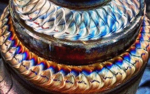 魚鱗紋焊接圖